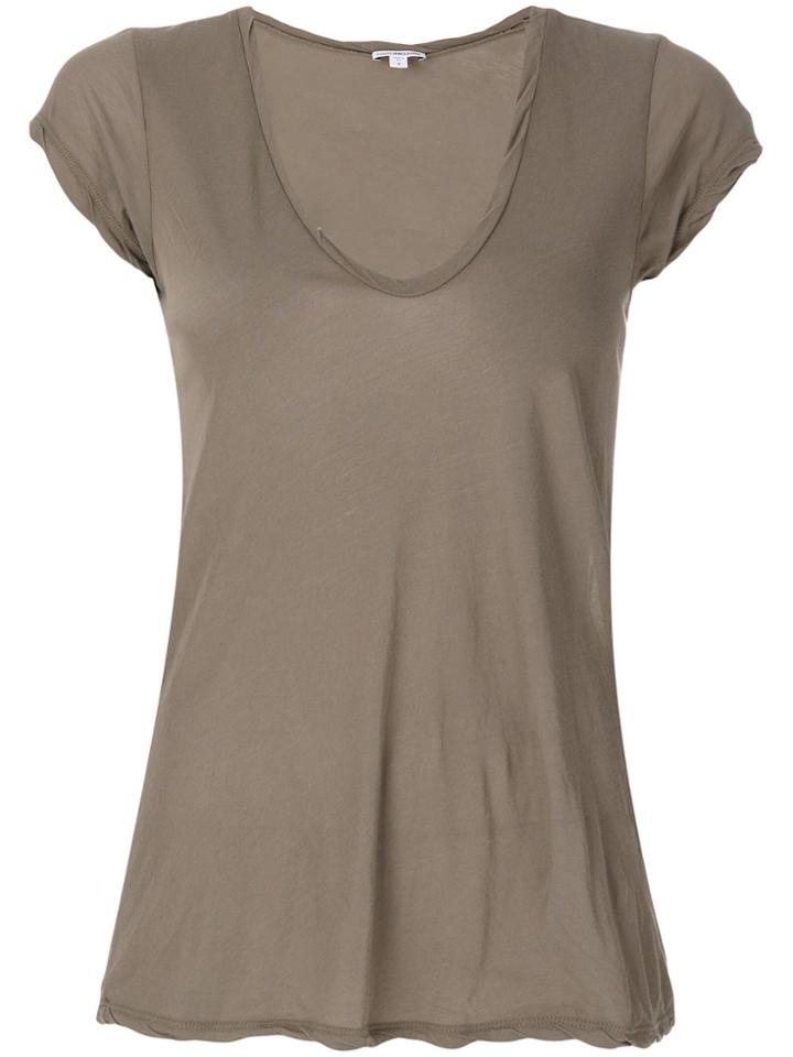 James Perse Soft Loose Fit T-shirt - Grey