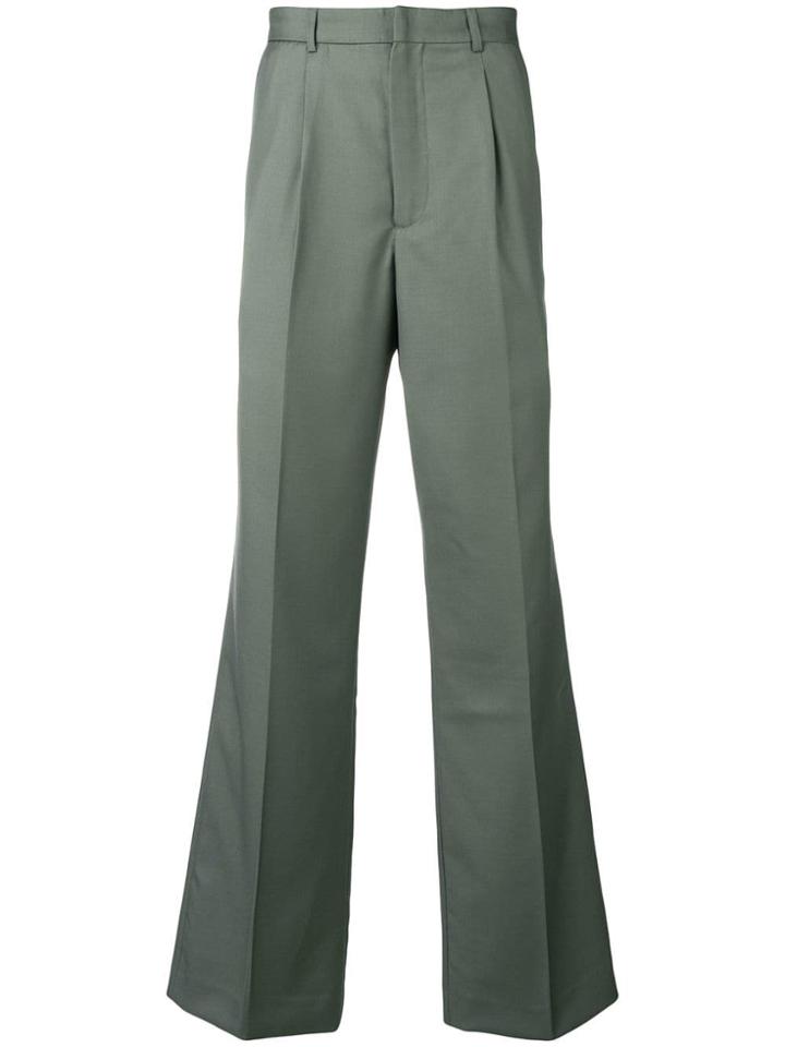 Jacquemus Wide Leg Trousers - Green