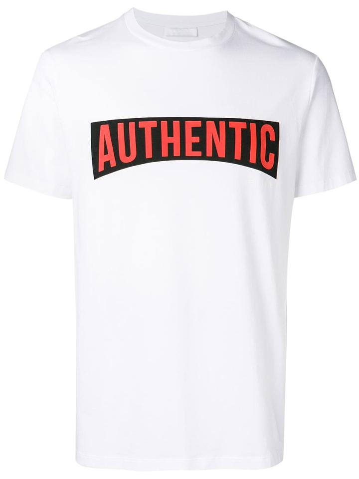 Neil Barrett Authentic Logo T-shirt - White