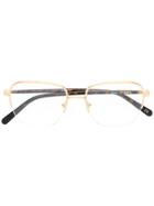 Stella Mccartney Eyewear Tortoise Shell Frame Glasses - Gold