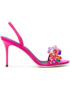 Giuseppe Zanotti Design Blinda Sandals - Pink & Purple