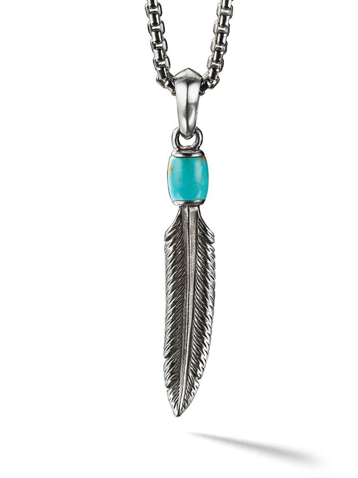 David Yurman Southwest Feather Enhancer - Ssbtx