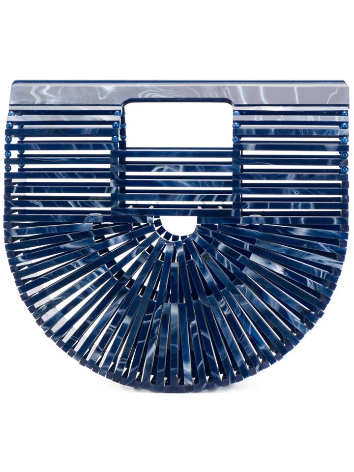 Cult Gaia Ark Mini Tote Bag - Blue