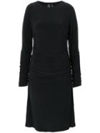 Norma Kamali Fitted Dress - Black