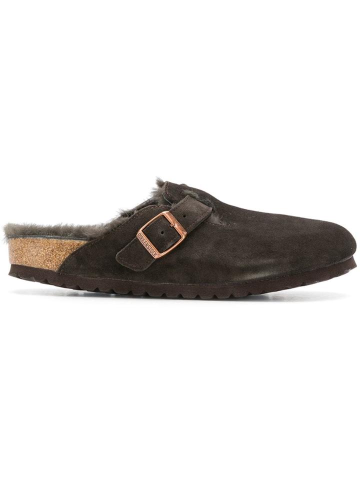 Birkenstock Birkenstock Boston Mocca Suede - Brown