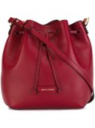 Emporio Armani Medium Crossbody Bucket Bag, Women's, Red