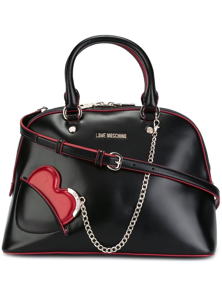 Love Moschino Heart Tote, Women's, Black