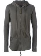 Thom Krom Hooded Zip Top
