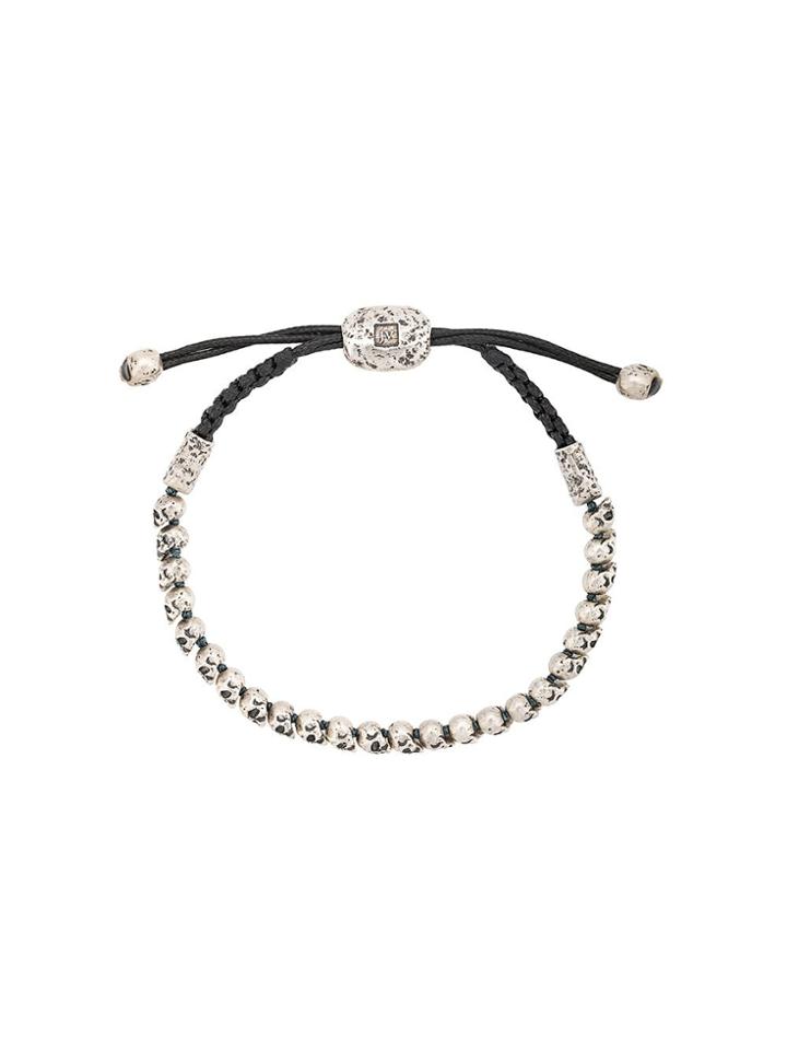 John Varvatos Skull Charm Bracelet - Silver