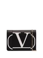 Valentino Valentino Garavani Vring Logo Bag - Black