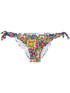 Mc2 Saint Barth Printed Bikini Bottoms - Multicolour