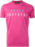 Dsquared2 Skate Prepster Print T-shirt