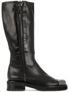 Baldinini Metal Toe Cap Boots - Black