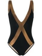 Zeus+dione - Amorgos Swimsuit - Women - Polyamide/spandex/elastane - 40, Black, Polyamide/spandex/elastane