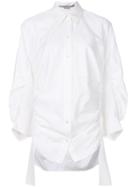 Stella Mccartney Ruched Sleeve Shirt - White