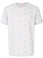 Champion Pattern Print T-shirt - Grey