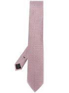 Tom Ford Zig-zag Woven Tie - Pink & Purple