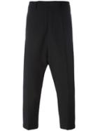 Rick Owens - Astaire Trousers - Men - Viscose/virgin Wool/cupro - 52, Black, Viscose/virgin Wool/cupro