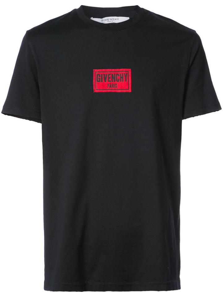 Givenchy Logo Patch T-shirt - Black