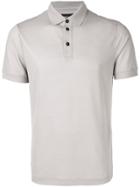 Giorgio Armani Short-sleeved Polo Shirt - Grey