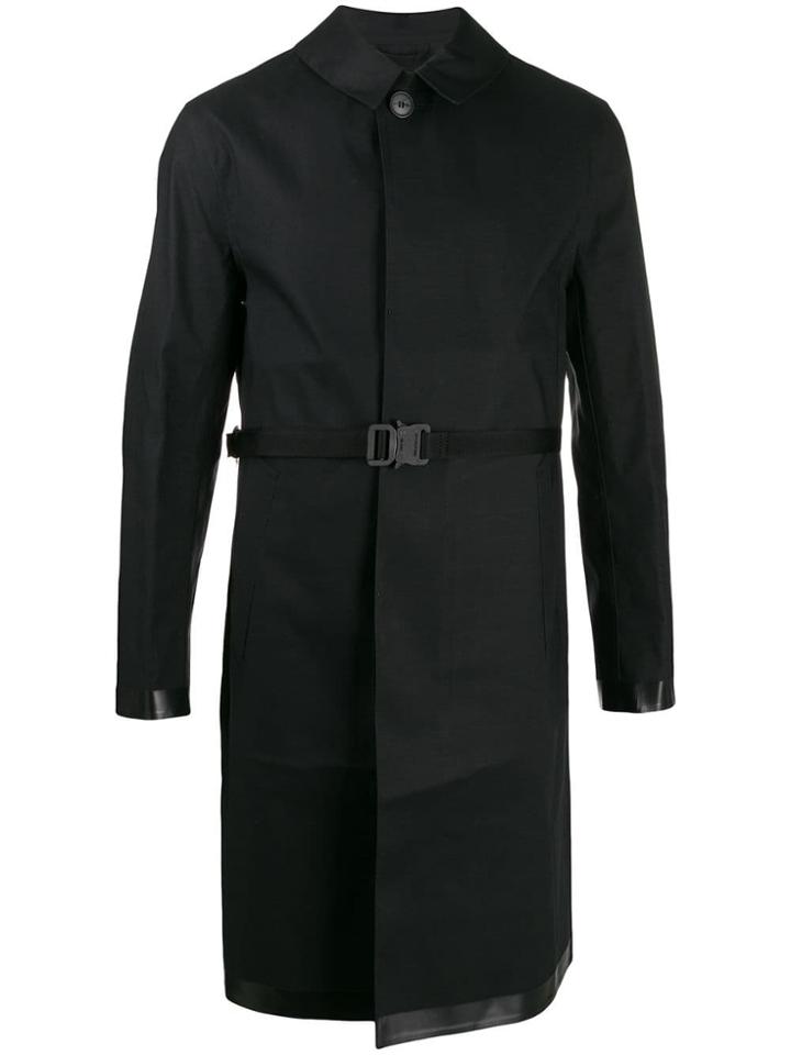 1017 Alyx 9sm Buckled Single-breasted Coat - Blue