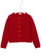 Babe And Tess Crew Neck Cardigan, Girl's, Size: 10 Yrs, Red