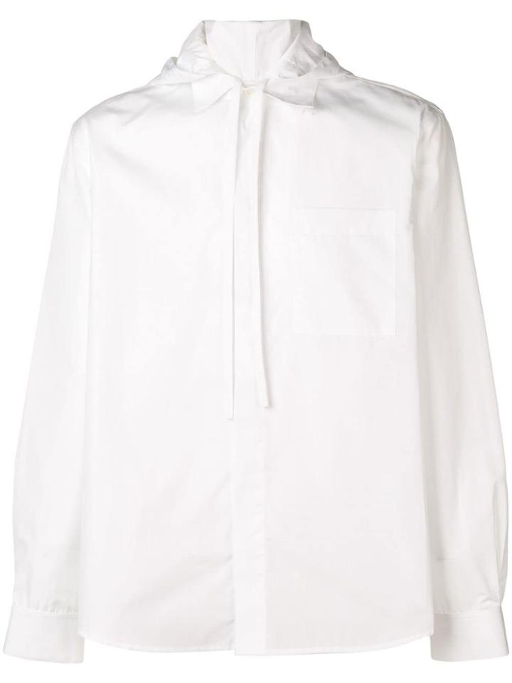 Craig Green Hooded Oxford Shirt - White