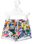 Kenzo Kids - Printed Jogging Shorts - Kids - Cotton - 36 Mth