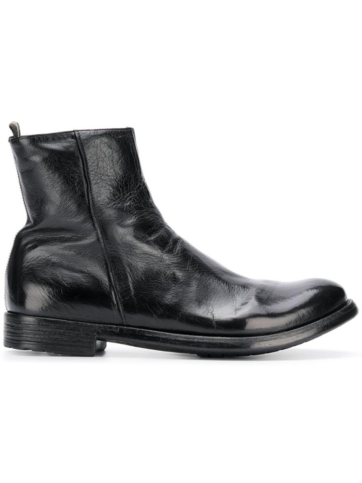 Officine Creative Hive Ankle Boots - Black