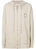 Ih Nom Uh Nit Embroidered Logo Hoodie - Nude & Neutrals