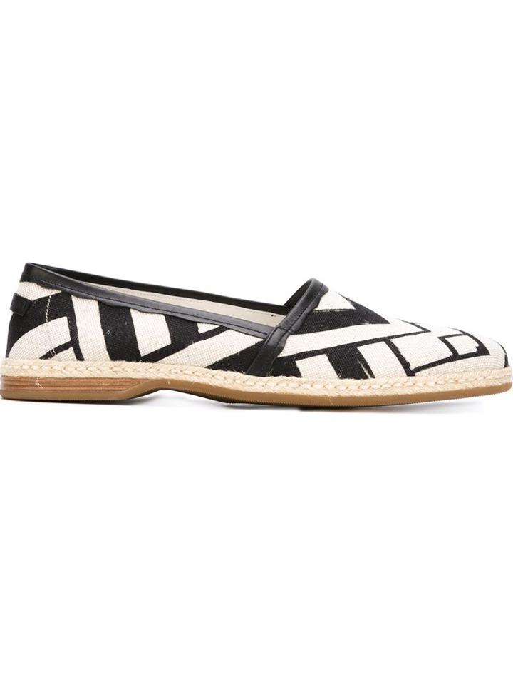 Dolce & Gabbana Geometric Print Espadrilles