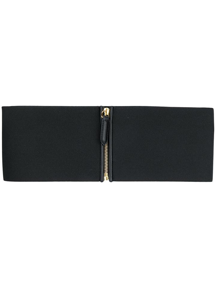 Stella Mccartney Elasticated Waist Belt - Black