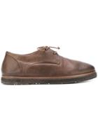 Marsèll Chunky Sole Distressed Derby Shoes - Brown