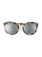 Dolce & Gabbana Eyewear Printed Oval Frame Sunglasses - Grey