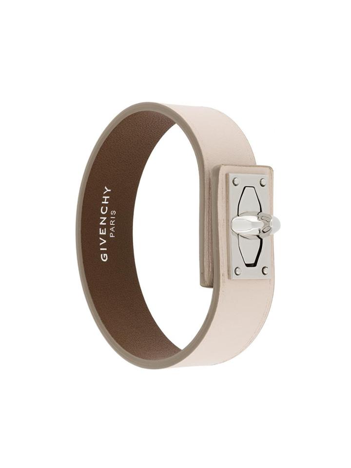 Givenchy Shark Lock Bracelet - Pink & Purple