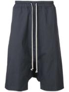 Rick Owens Baggy Fit Shorts - Grey