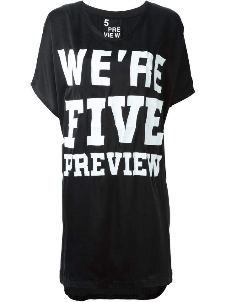 5 Preview 'amara' T-shirt Dress