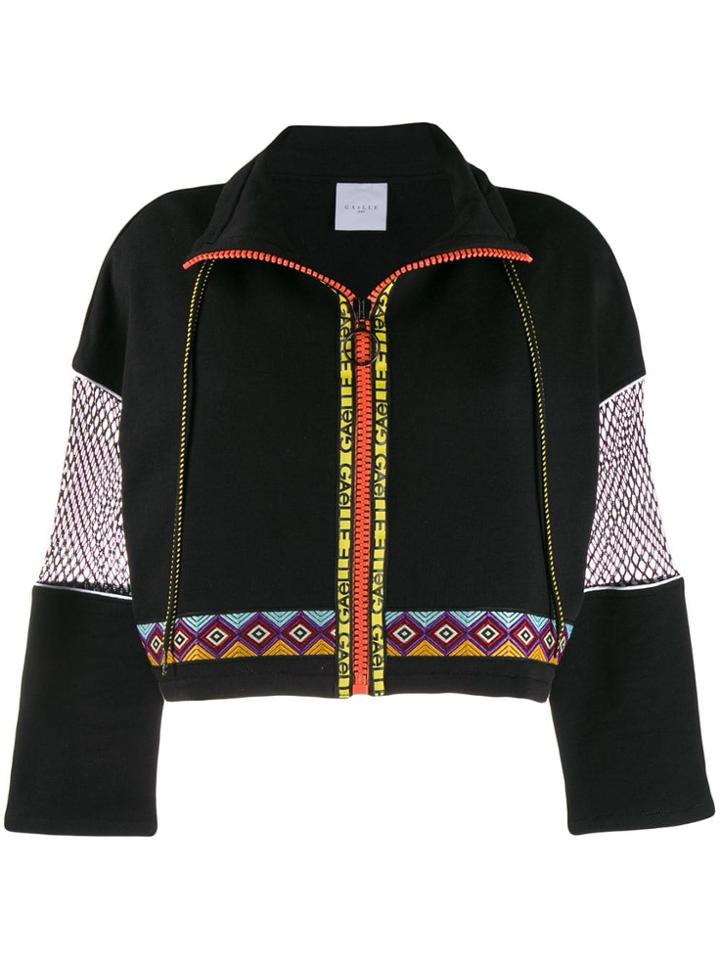Gaelle Bonheur Embroidered Jacket - Black