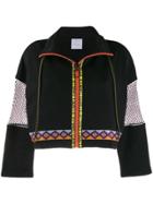Gaelle Bonheur Embroidered Jacket - Black