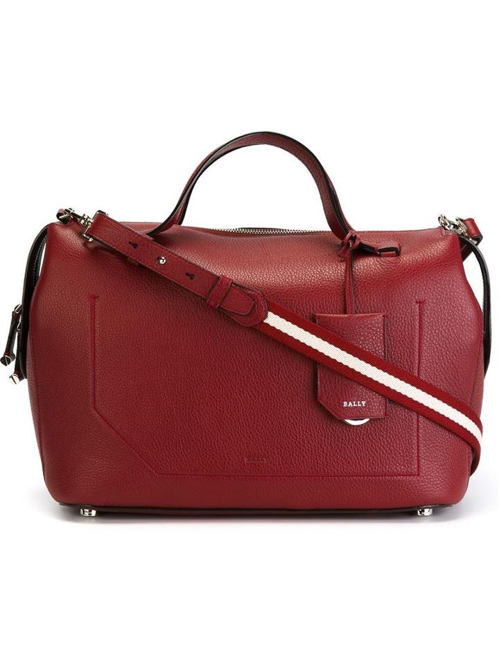 Bally Medium 'kissen' Tote, Women's, Red