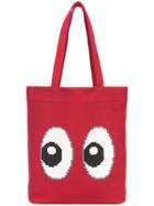 Mostly Heard Rarely Seen 8-bit All Eyes On Me Tote - Red