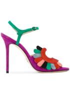Paula Cademartori Blossom Sandals - Multicolour