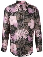 Lords And Fools Purple Silk Shirt