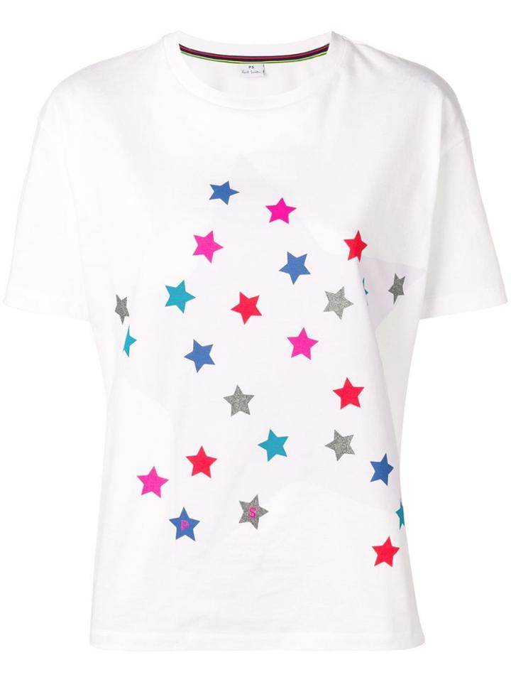 Ps By Paul Smith 'stars' T-shirt - White