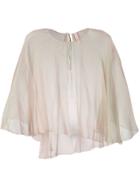 Maria Lucia Hohan Mousseline Cape - Pink