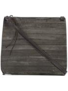 B May Striped Crossbody Bag - Grey