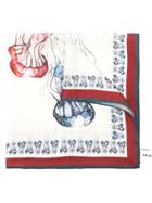 Olympiah Jellyfish Print Scarf - Multicolour