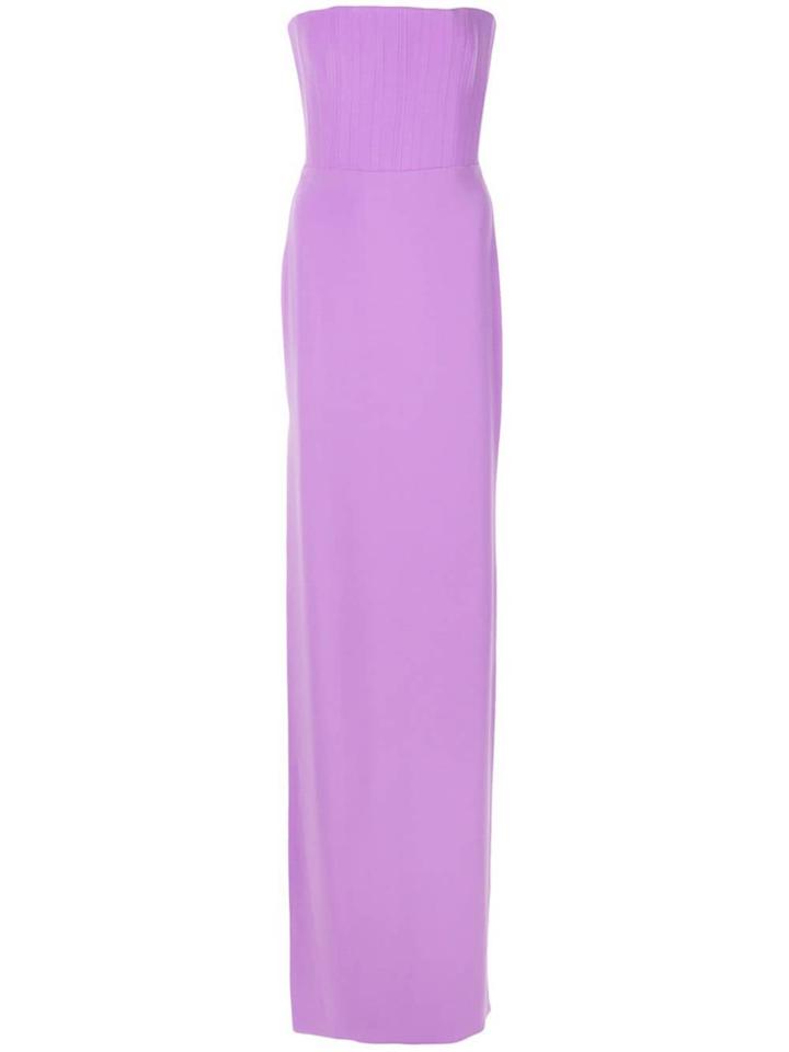 Alex Perry Fitted Bustier Dress - Purple