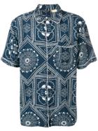 Levi's Printed Short Sleeve Shirt - Blue