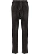 1017 Alyx 9sm Elasticated Striped Trousers - Black